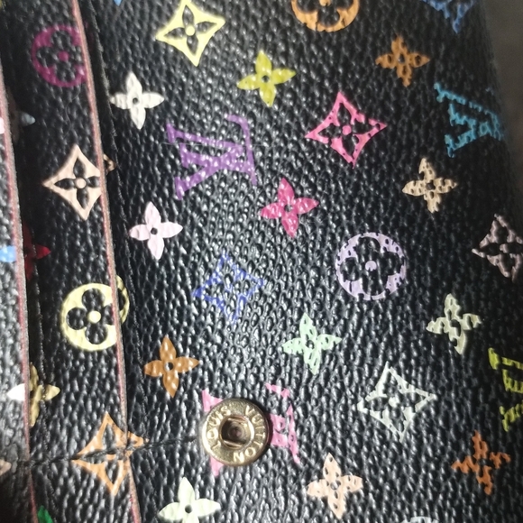 Louis Vuitton Multicolor Murakami Sara Wallet on chain - Picture 16 of 16